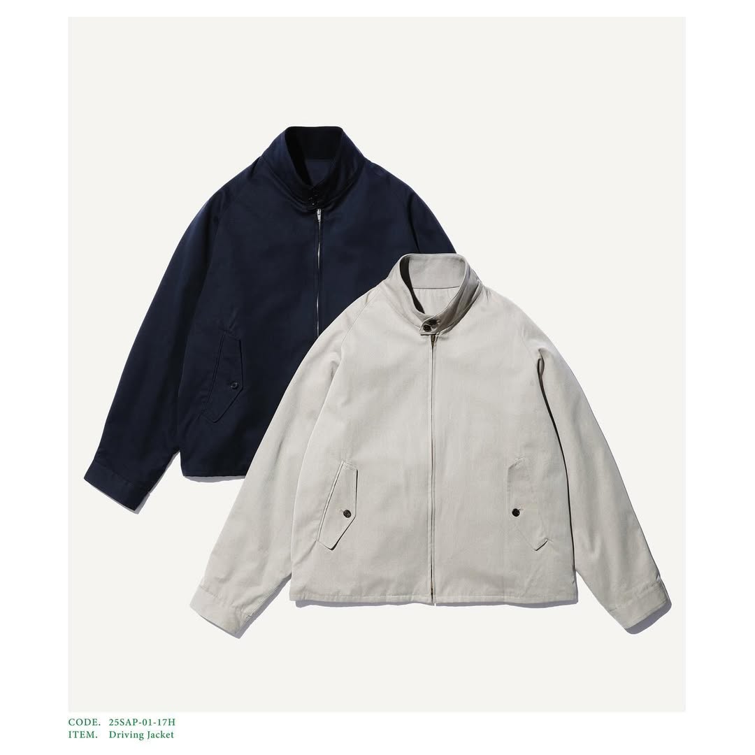 A.PRESSE 25SS Driving Jacket